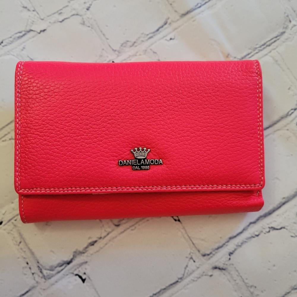 Italian Leather Wallet NWT